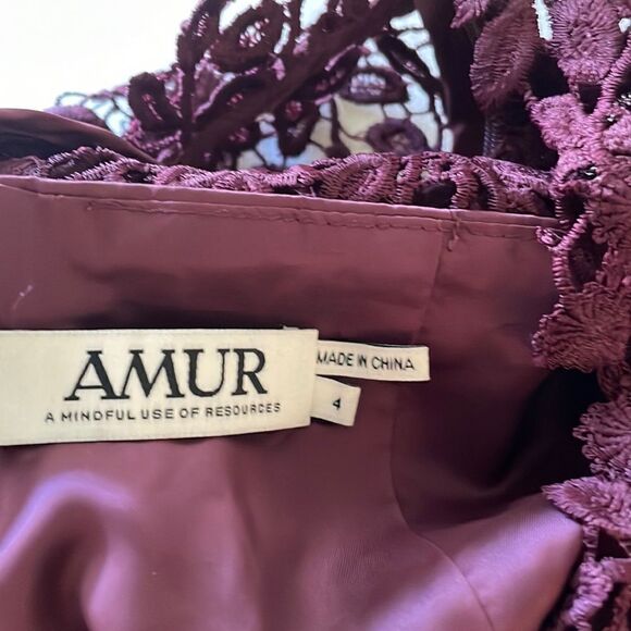 Amur Indian Lace Maxi‎ dress - Size: 4 - Picture 9 of 10